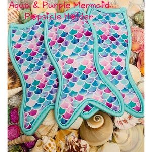Mermaid Tail Popsicle Holders